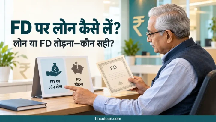 FD पर लोन कैसे लें? ब्याज, पात्रता और FD तोड़ने से तुलना