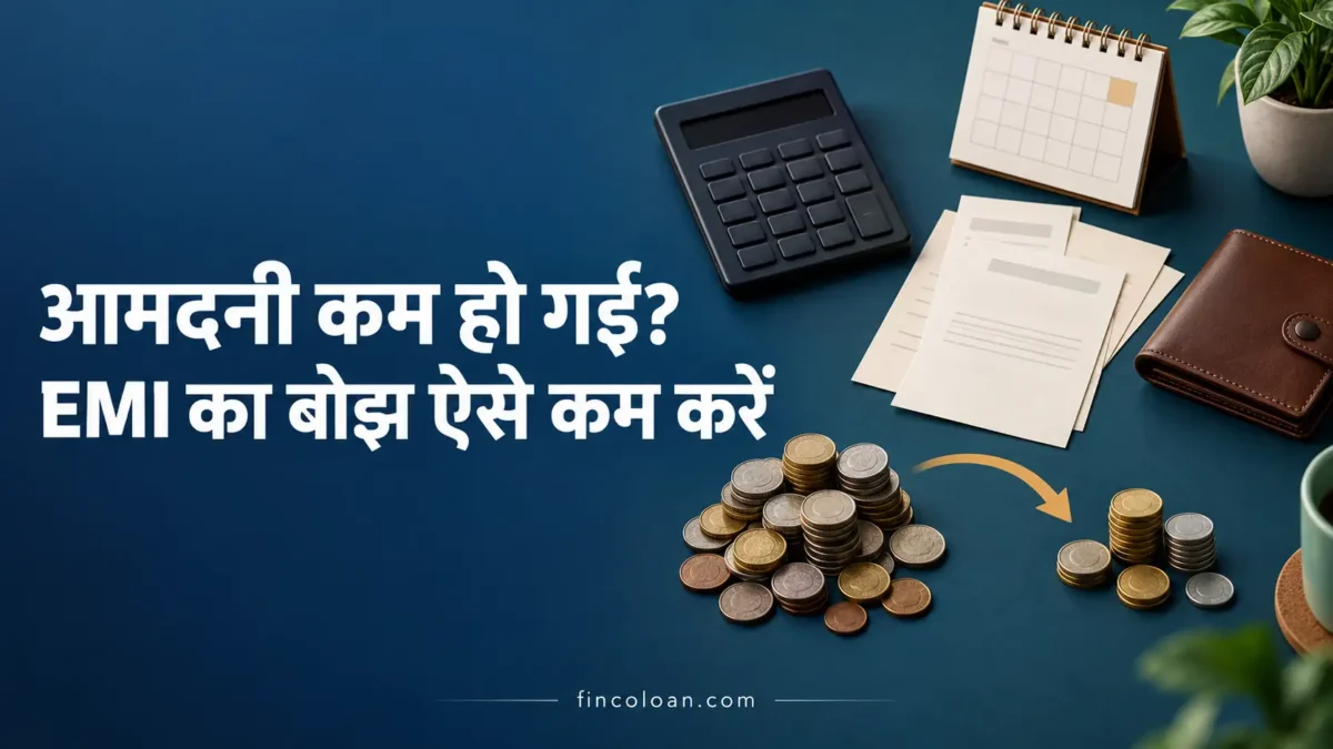आमदनी कम होने पर EMI का बोझ कम करने की योजना